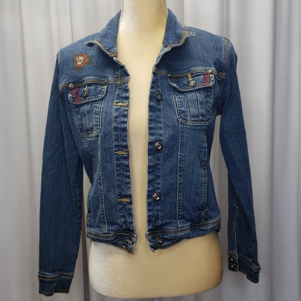 Arizona denim jean jacket size Reg XL